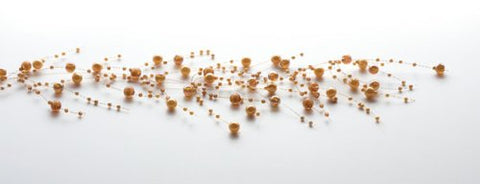 5' BEAD PEARL ORNGD TOPAZ