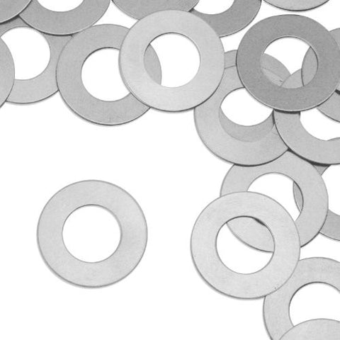 Washer, 1"- Stamping Blank - Aluminum, 20g(24pc)