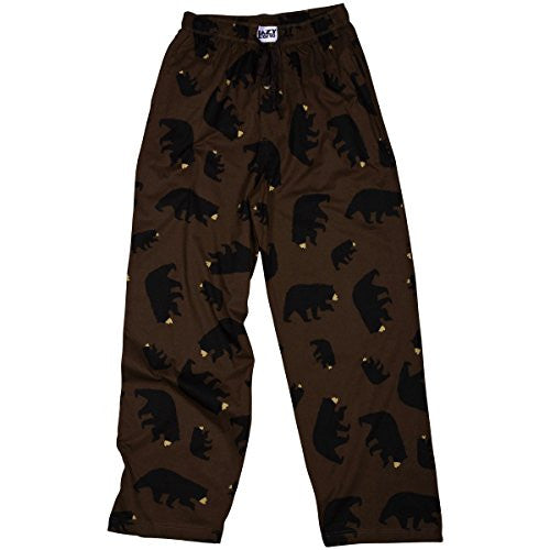 Lazy One Timberland Bear - 684, Unisex PJ Pant, L