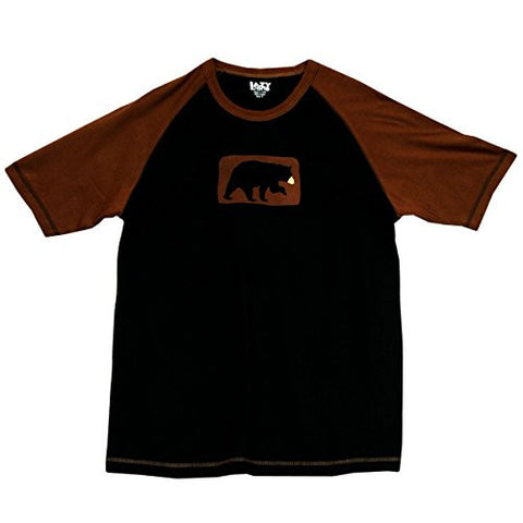 Lazy One Timberland Bear - 684, Raglan PJ Tee, L