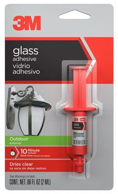 Glass Adhesive for Outdoor Surfaces .06 fl oz