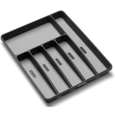 Large Silverware Tray (6 compartment) Granite 15.8"x12.75"x1.8"