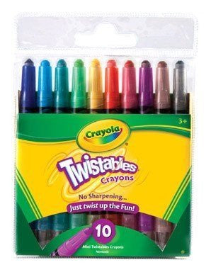 10 ct. Mini Twistables Crayons