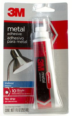 Metal Adhesive for Indoor Surfaces 1 fl oz