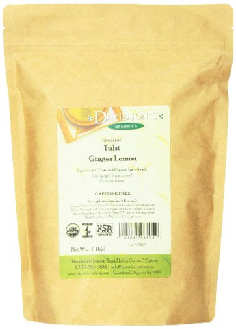 Davidson's Organics, Tulsi Ginger Lemon (Loose Leaf), 16 oz Bag