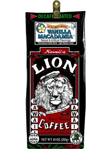 Decaffeinated Coffees - Vanilla Macadamia Decaf (10oz)  (AD)