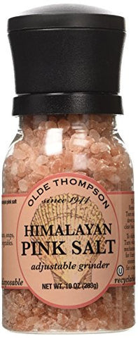 Disposable Grinder - Himalayan Pink Salt, 10 oz