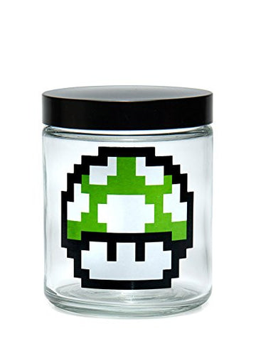 Screw Top, Clear Jars, 1-Up, Large