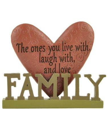 Live/Laugh With' Family with Heart
