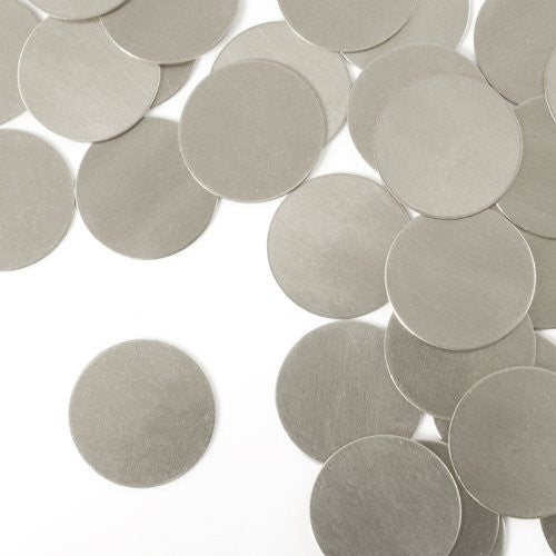 Circle, 3/4"- Stamping Blank - Aluminum, 20g(24pc)