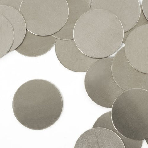 Circle, 1"- Stamping Blank - Aluminum, 20g (24pc)