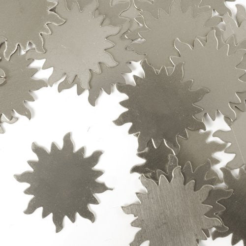 Sun, 1 1/4 inch- Stamping Blank - Aluminum, 20g (24pc)
