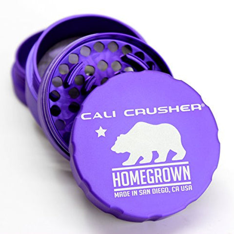 Cali Crusher 4 Pcs Homegrown Standard Grinder (Purple)