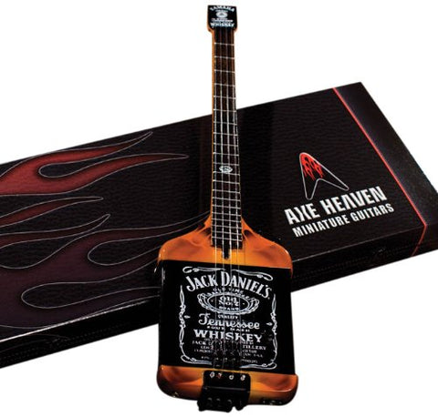 Axe Heaven Electric Jack Daniels Miniature Bass Replica