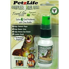 PetzLife Oral Care Travel Spray, 1 oz