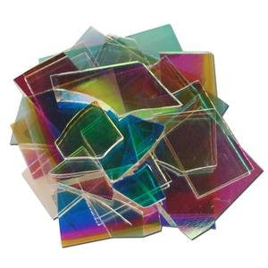 1/2 Lb DichroMagic Scrap On Clear - 90 COE