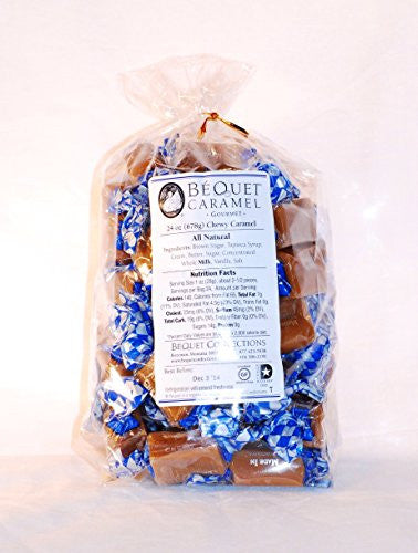 Bequet Gourmet Caramel - 24oz (Chewy Vanilla)