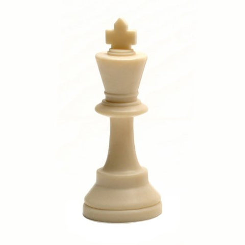 Tournament Staunton Replacement Chess Piece - Heavy Weighted Light King - Matches ASIN B0021YTDO2