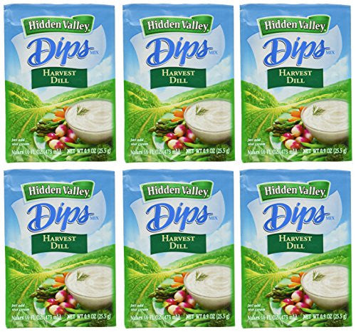 Hidden Valley Dips Mix, Harvest Dill, 0.9 oz