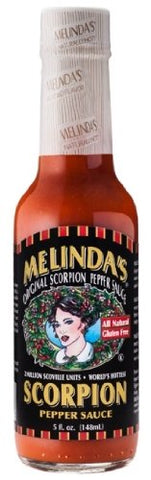 MELINDA'S SCORPION PEPPER HOT SAUCE  (5oz)
