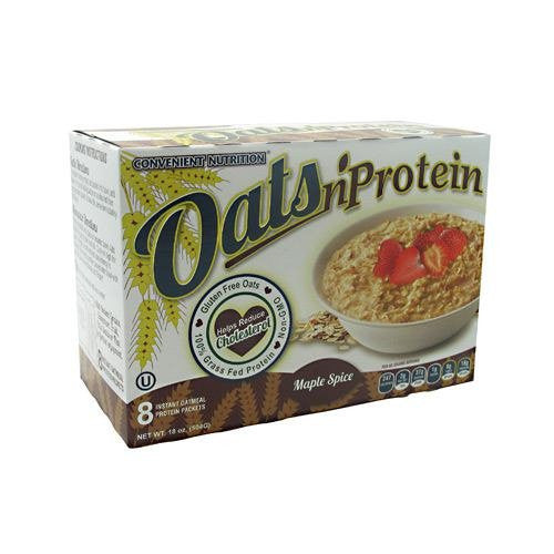 Convenient Nutrition: Oats 'N Protein Instant Oatmeal Packs - Maple Spice