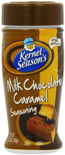 Milk Chocolate Caramel Popcorn Seaoning 3 oz, Pack of 2