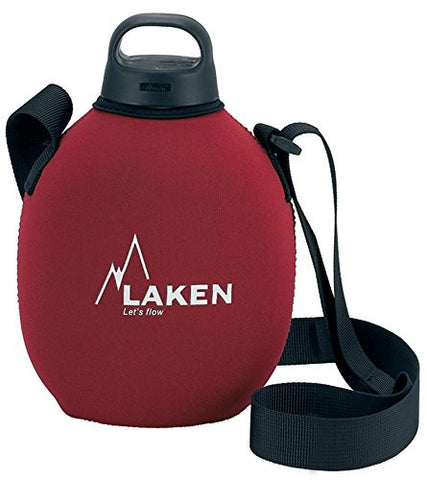 Clasica 1 L. with red neoprene cover and shoulder strap