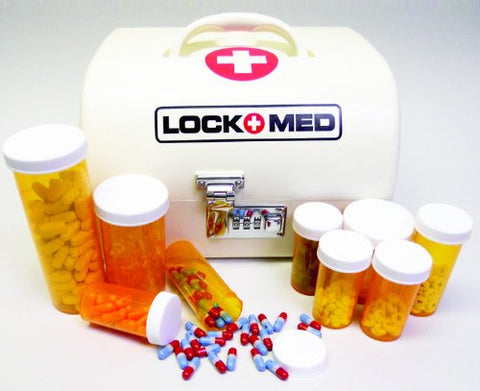 Vented Medication Lock Box