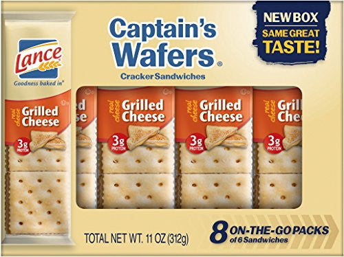 Lance Captain Wafer Grilled Cheese 8 Pack 11 oz.