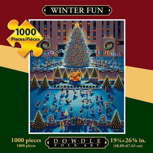 Winter Fun 1000 Piece Puzzle
