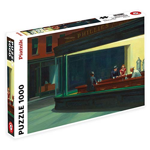 Piatnik 1000pc puzzle, Hopper Nighthawks