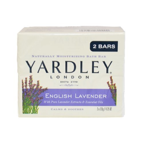 Yardley London English Lavender Perfume, For Men and Women, 4.25 oz Soap