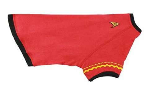 Star Trek: The Original Series, Dog Collection, Uniform T-Shirt Scotty-Red-2XL
