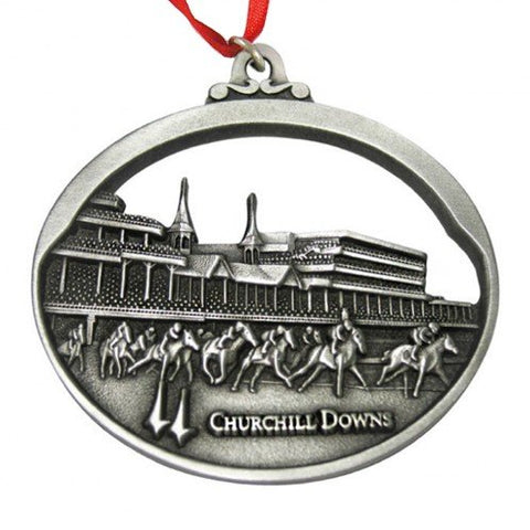 Kentucky Derby Icon Pewter Ornament