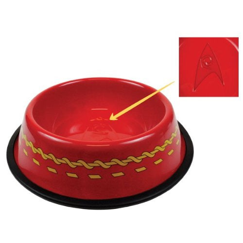 Star Trek Dog Bowl - Red