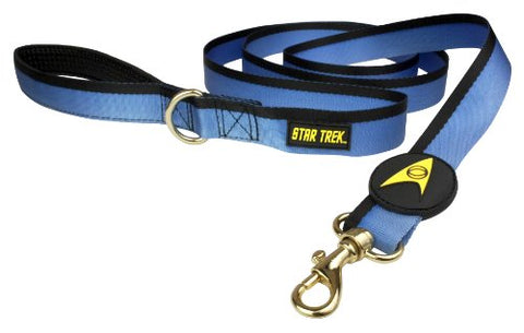 Star Trek Dog Collection: Uniform Leash - Blue, 6' L x 1" W