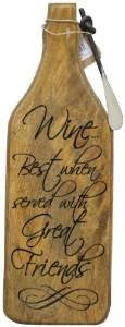 Wine Shaped Board