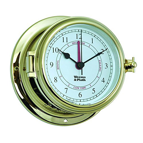 Endurance II 115 Time & Tide Clock, Dial: 4" x Overall Diameter: 6", Depth: 3.125", 1.25 lb