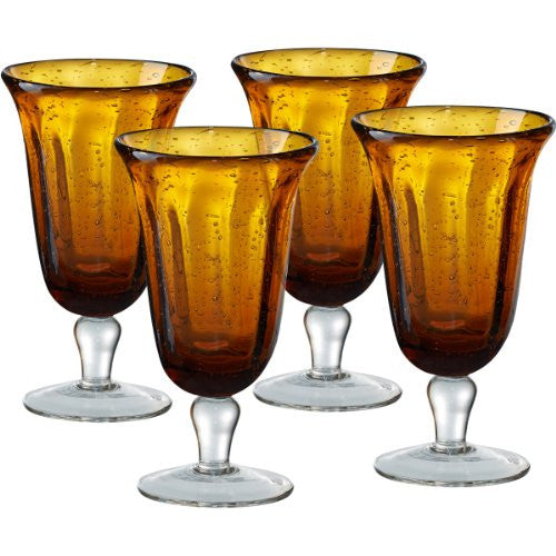 SAVANNAH GOBLET, 18 OZ., AMBER