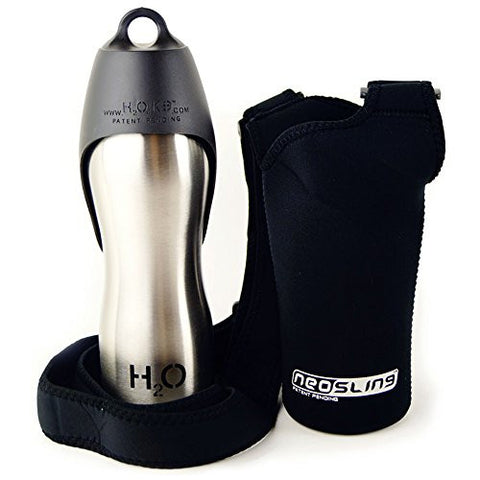 25oz., Stainless, H2O4K9 Bottle & NEOSLING Combo