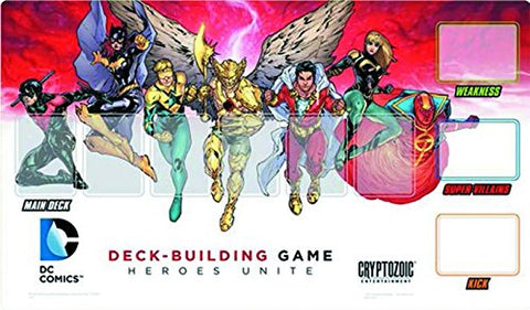 Cryptozoic Entertainment DC Comics DBG Heroes Unite Play mat