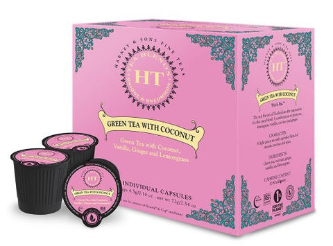 Harney &
Sons, Green Tea With Coconut