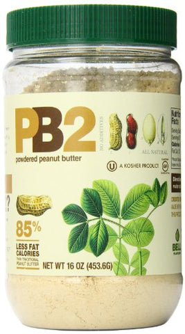 Bell Plantation PB2 Powder Peanut Butter 1 lb Jar 37/srv