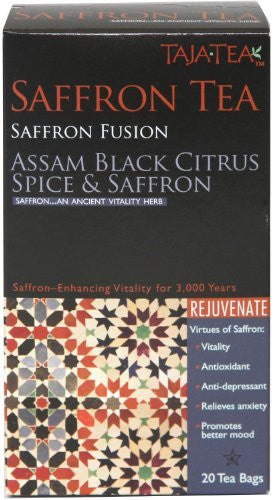 Saffron Assam Citrus Spice Tea, 20 Tea Bags