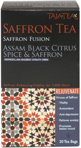 Saffron Assam Citrus Spice Tea, 20 Tea Bags