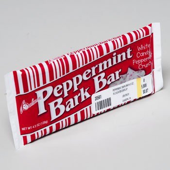 Candy Peppermint Bark Bar 4.5 Oz In Counter Display