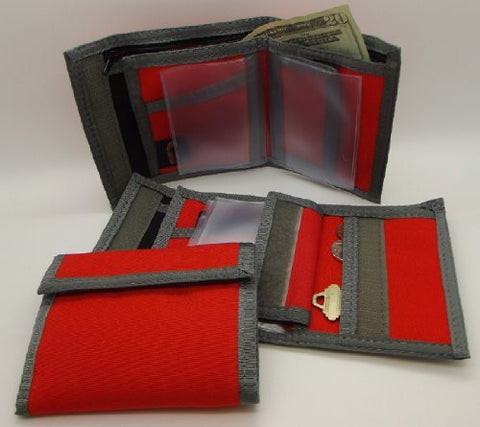 California Wallet with Inside Pocket, Bright Orange