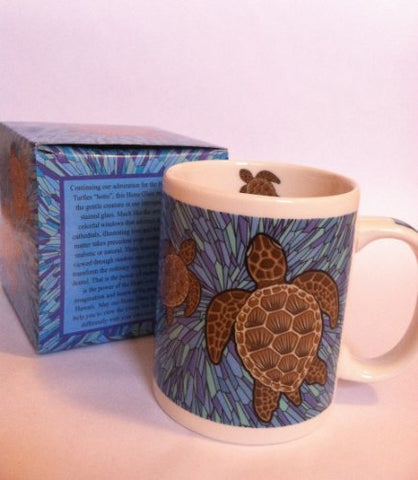 Ceramic Mug, 11 oz, Honu Glass