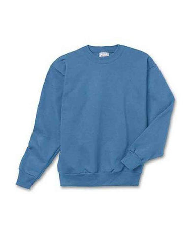 Hanes Youth ComfortBlend Long Sleeve Fleece Crew - p360 (Denim Blue / X-Small)