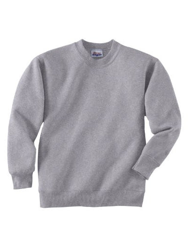 Hanes Youth ComfortBlend Long Sleeve Fleece Crew - p360 (Light Steel / Large)